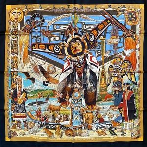 Hermes Tsitsika  Silk Scarf  NWOT in original presentation box